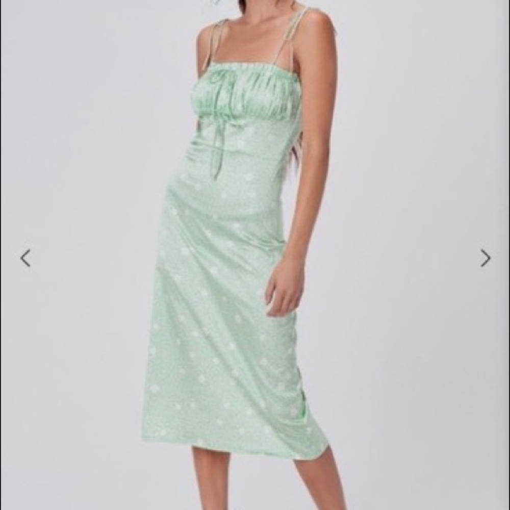 For Love & Lemons Robin Midi Dress. NEW with tags